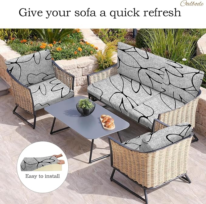 CALBODE 12PCS Waterproof Patio Sofa Covers - Image 5