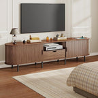 86.6" Mid-Century TV Stand - Image 7