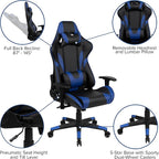 Flash Furniture X20 Gaming Chair Racing Office Ergonomic Computer PC Adjustable - Image 4