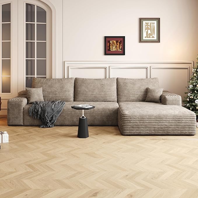AUGOP 108" Sectional Couches for Living Room Modern Modular Sofa by AUGOP