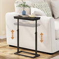 TUTOTAK End Table, Side Table, Tall Couch Table, Sofa Table, Living Room by ChoosetutotakFurnitureBuildYourCozyHome