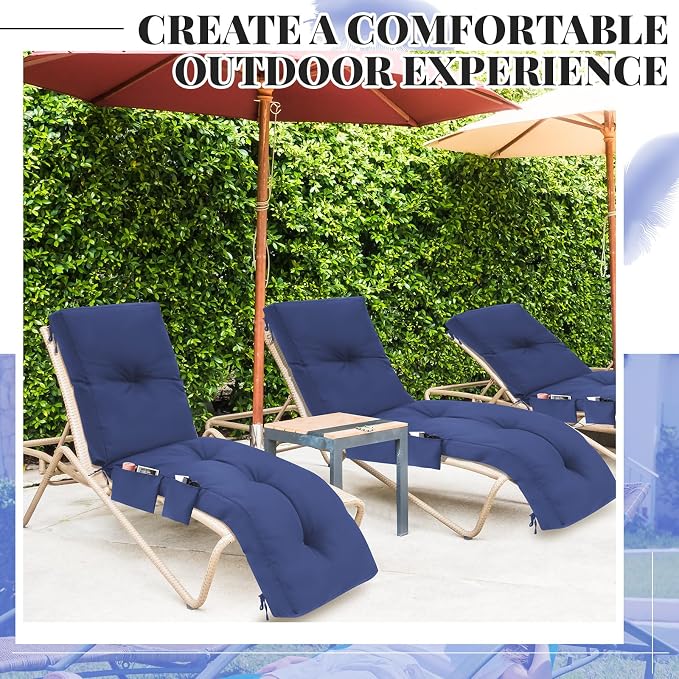Outdoor Chaise Lounge Cushions - Image 6