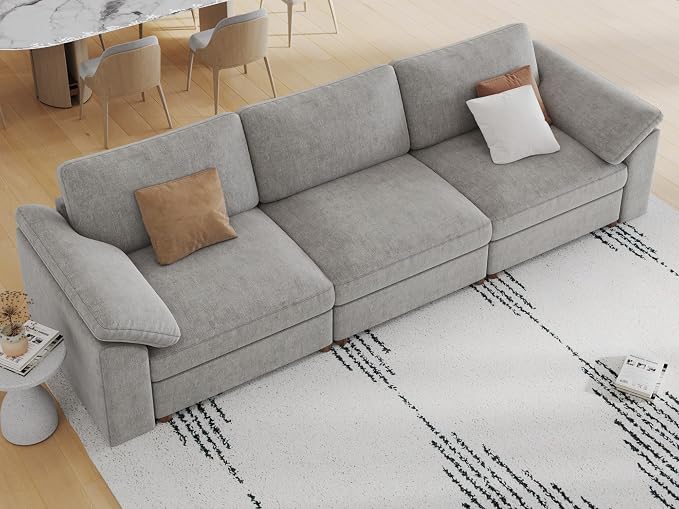 EASE MOOSE Modern Loveseat Sofa by EASEMOOSE