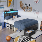 Furnulem Full Size Bed Frame - Image 5