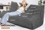 Bean Bag Chair, Giant Beanbag Chairs - Image 4