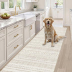 cotiled Hallway 2.6x8 Runner Rugs Washable Boho Moroccan Soft Rug | Solve - Image 5