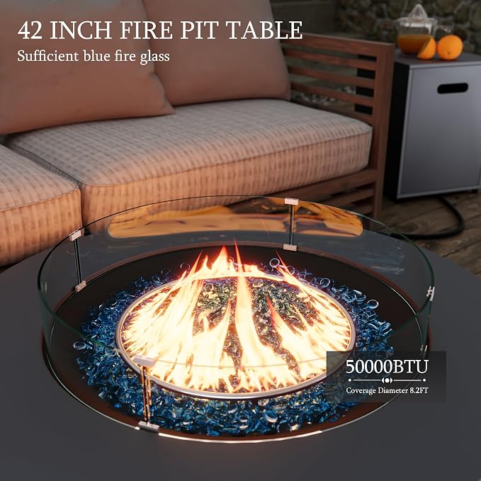 UPHA 7 Pieces Patio Furniture Set - Image 4