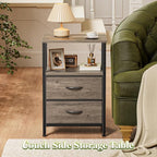 Huuger Night Stand Set of 2, Nightstand - Image 6