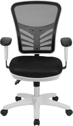 Flash Furniture Nicholas Mid-Back Swivel Office and Gaming Chair, Ergonomic - Image 7