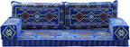 mysticalanatolia Arabic Majlis Sofa – 75x27x4 inch Floor Seating Convertible by MysticalAnatolia