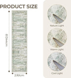 2x8 Runner Rug Non Slip, Washable Hallway Runner Rug, Nursery Room, Soft Runner - Image 2