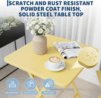 GarveeTech 3-Piece Folding Bistro Set, Heavy Duty Outdoor Patio Furniture - Image 7