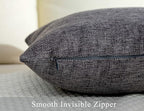Stellhome Pack of 2 Burlap Throw Pillow Covers Farmhouse Linen Cushion Covers - Image 4