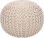 REDEARTH · Round Pouf Ottoman - Image 4