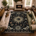Vacuum-Friendly, 10x12 Washable Area Rug by meejou
