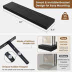 fuqing Floating Shelves for Wall, Wall Mounted Wood Floating Shelf - Image 3