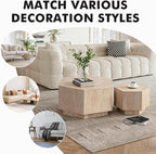 Hexagonal Nesting Coffee Tables - Image 7