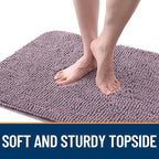 OLANLY Dog Door Mat for Muddy Paws 50x30, Super Absorbent Chenille Mud Mat | - Image 4