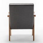 Container Furniture Direct Unique Mid Century Modern Accent Chair - Image 4