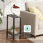 TUTOTAK Small Side Table, Narrow End Table, Skinny Sofa Table, Slim Nightstand - Image 4