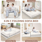 Folding Sofa Bed, Convertible Sleeper Chair - Image 8