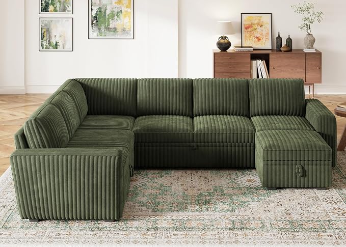 HONBAY Modular Sectional Sleeper Sofa - Image 9