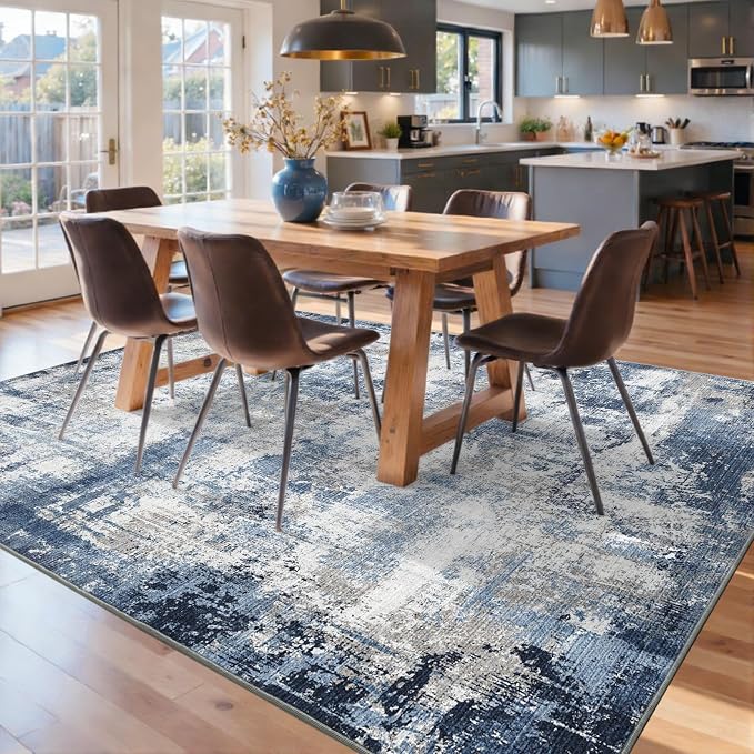 8x10 Ft Large Area Rugs for Living Room, Soft Non-Slip Washable Rugs Modern - Image 9