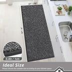 BEQHAUSE Kitchen Runner Rugs 32"x72", Kitchen Mats - Image 2