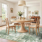 RELEANY Washable 9'x12' Abstract Area Rug - Image 4