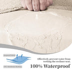 100% Waterproof Sectional Recliner Couch Covers - Image 4