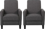 Christopher Knight Home Emmie Fabric Recliner, Dark Brown by ChristopherKnightHome