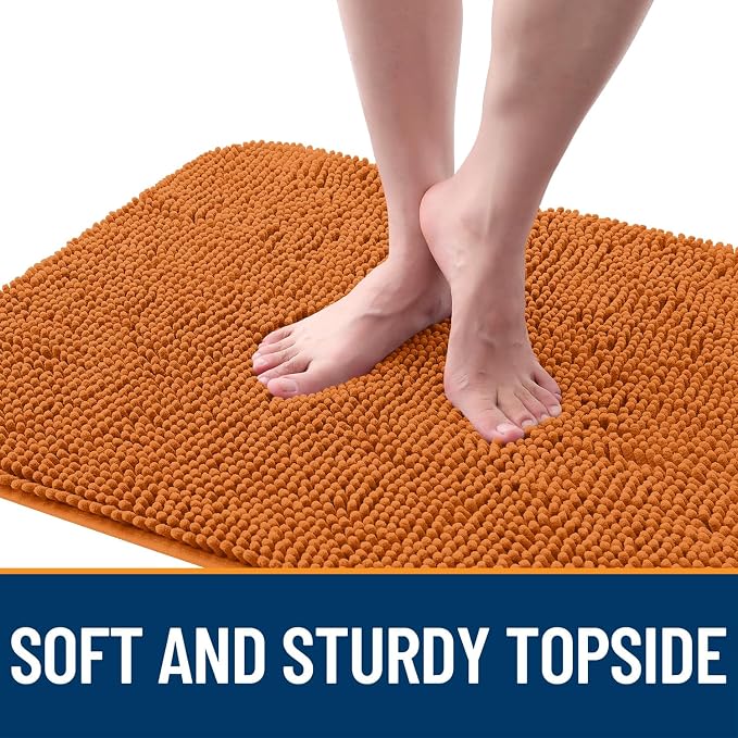 OLANLY Dog Door Mat for Muddy Paws 70x32, Super Absorbent Chenille Mud Mat | - Image 4