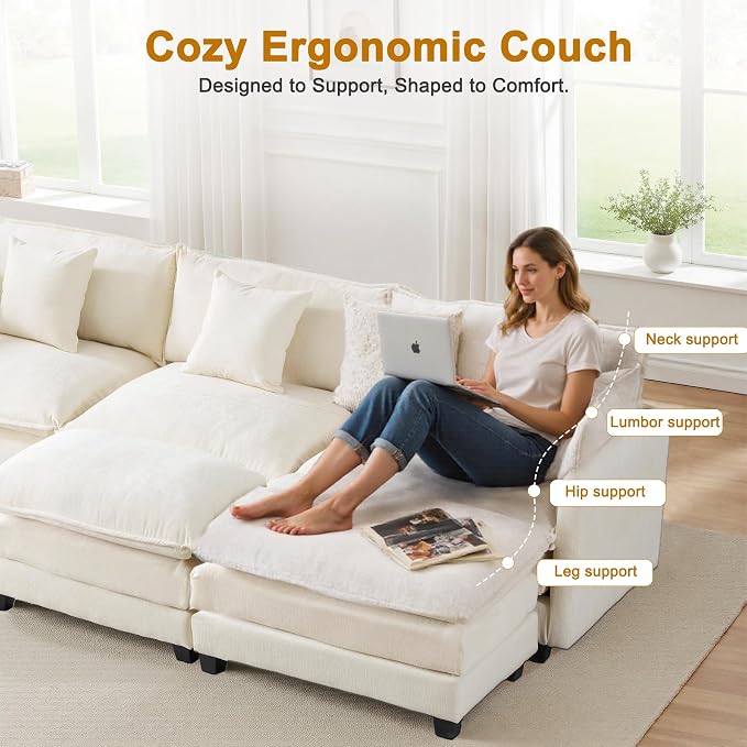 Expandable Modular Sectional Sofa - Image 5