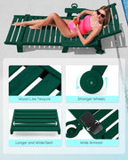 Patio Chaise Lounge Chair Outdoor - Image 5