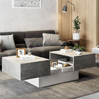 HedoAjim Coffee Table with Large Storage by HedoAjim