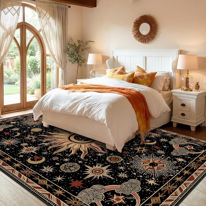 Vacuum-Friendly, 8x10 Washable Area Rug - Image 3