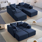 125" Oversized Sectional Couches - Image 5