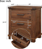 Knocbel Farmhouse Nightstand - Image 2