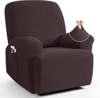 TAOCOCO Recliner Cover 4-Pieces, Recliner Stretch Sofa Slipcover, Recliner by TAOCOCO