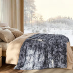 Bedsure Faux Fur Heated Blanket Twin Size, Fast Heating Electric Blanket Twin - Image 7