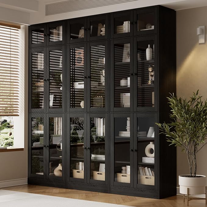 TUSY 85.5" Modern Tall Bookcase - Image 3