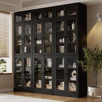 TUSY 85.5" Modern Tall Bookcase - Image 3