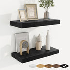 fuqing Floating Shelves for Wall, Wall Mounted Wood Floating Shelf by Fuqing