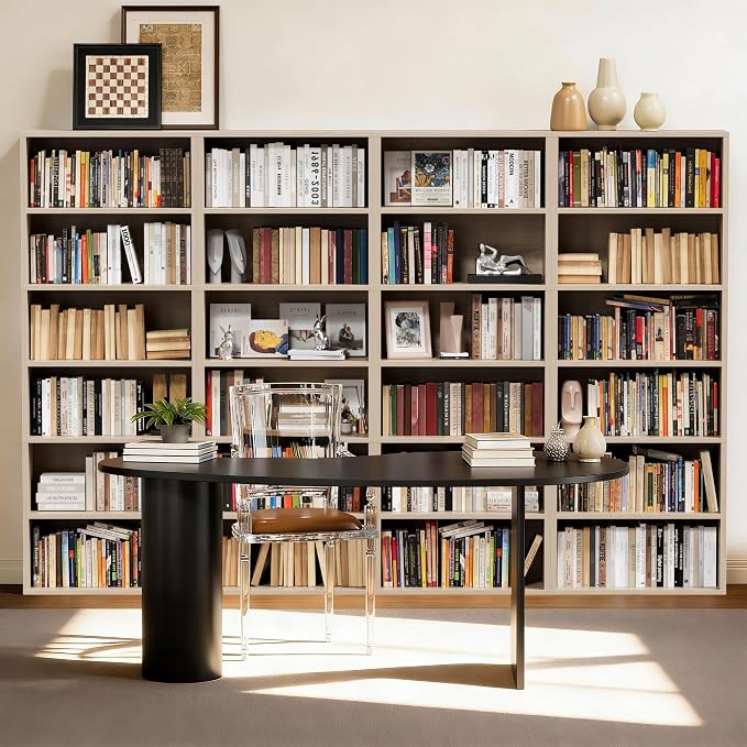 Furniwell 71" Tall Bookcase Bookshelves, 6 Tier Floor Standing Bookcases Open - Image 4