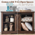 AMERLIFE 66" Farmhouse TV Stand - Image 4
