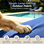 Outdoor Chaise Lounge Chair Cushion, Waterproof Non-Slip Patio Chaise Lounge - Image 9