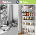 Magnetic Spice Rack for Refrigerator, 5 Pack Metal Strong Magnet Spice - Image 7