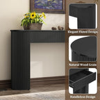 54" Console Table for Entryway, Modern Sofa Table Behind Couch - Image 5