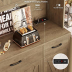 HOSTACK 71" Tall Pantry Cabinet - Image 7