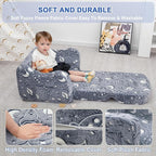 Airpanda Comfy Toddler Couch and Chair - Image 6
